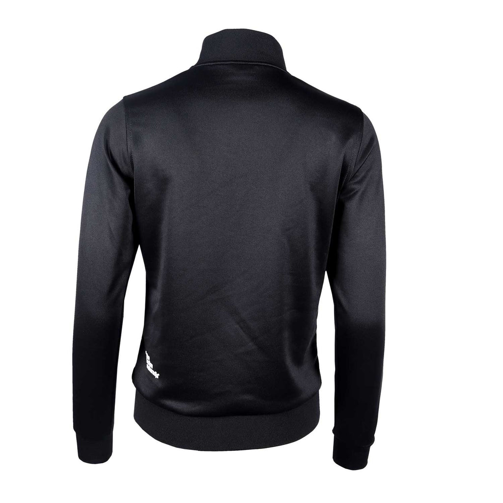 Women poly terry half zip