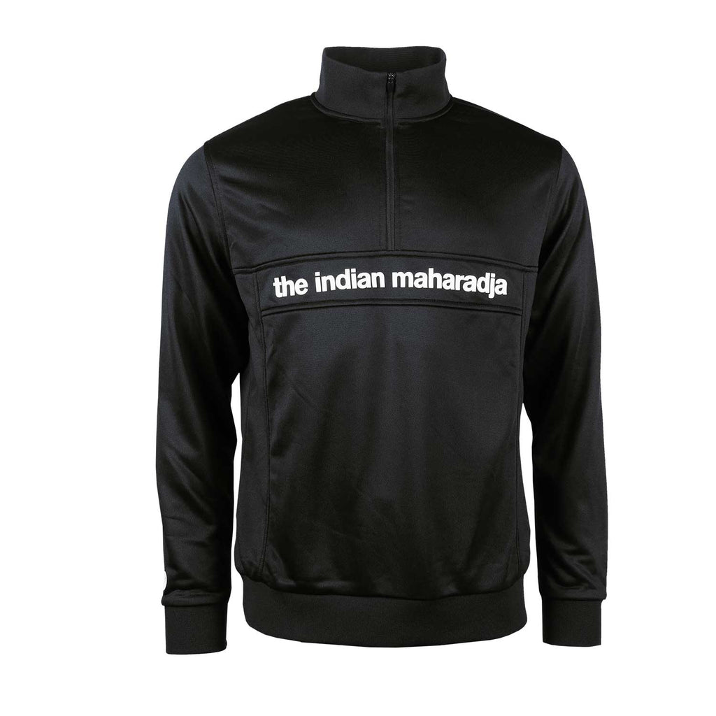 Kids poly terry half zip