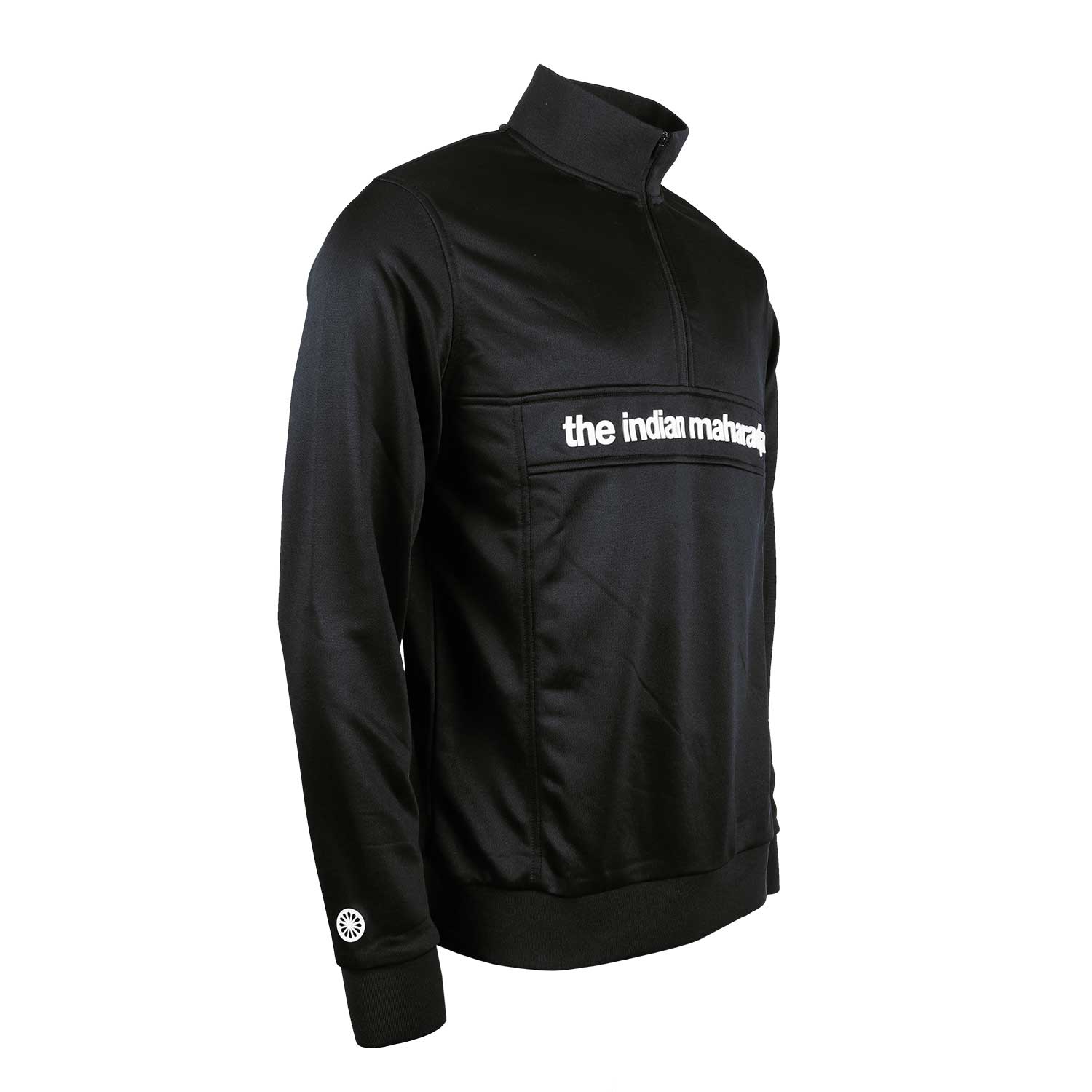 Kids poly terry half zip