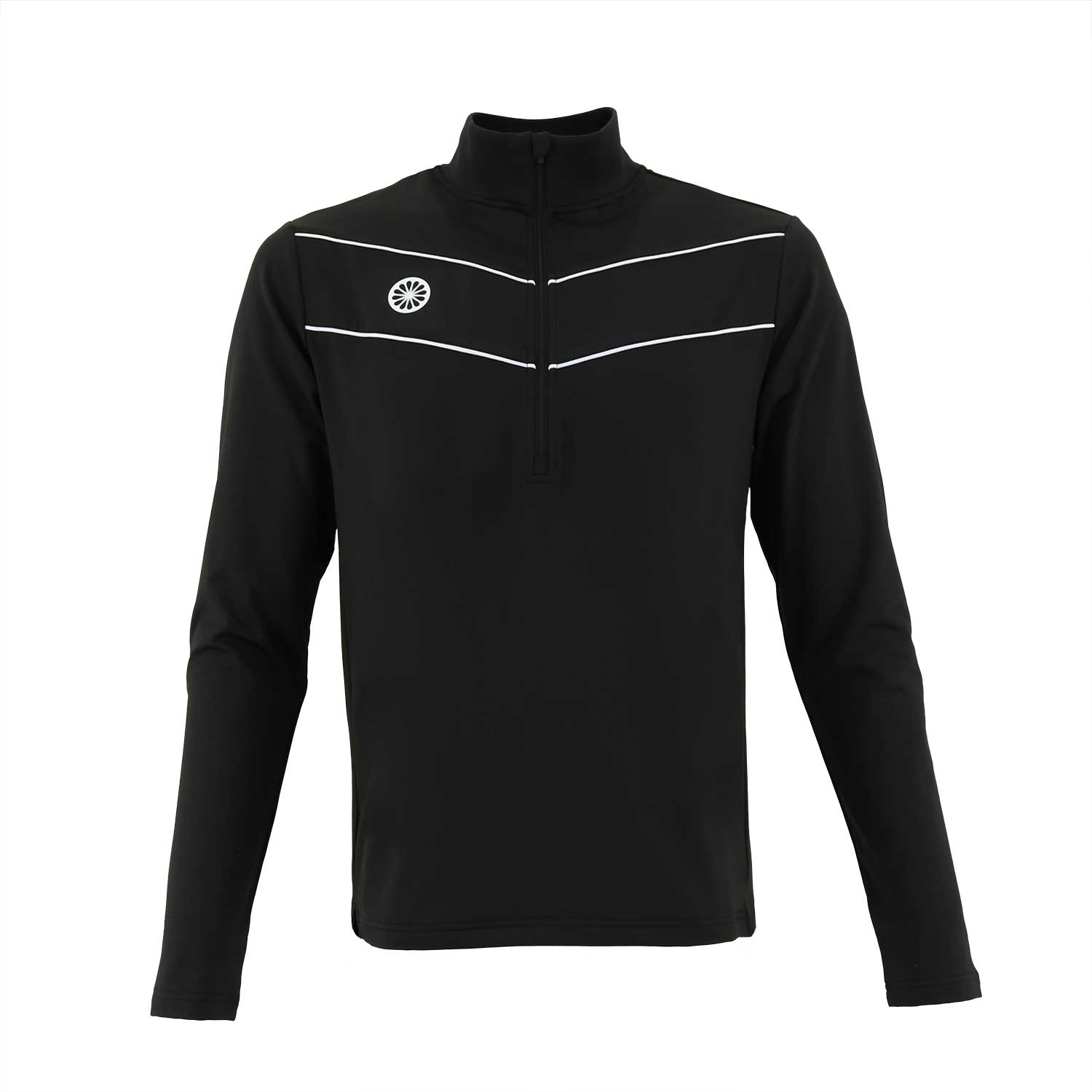 Baroda kids chevron half zip sweater