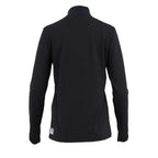 Baroda women chevron half zip sweater