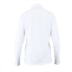 Baroda women chevron half zip sweater