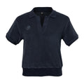 Women terry polo