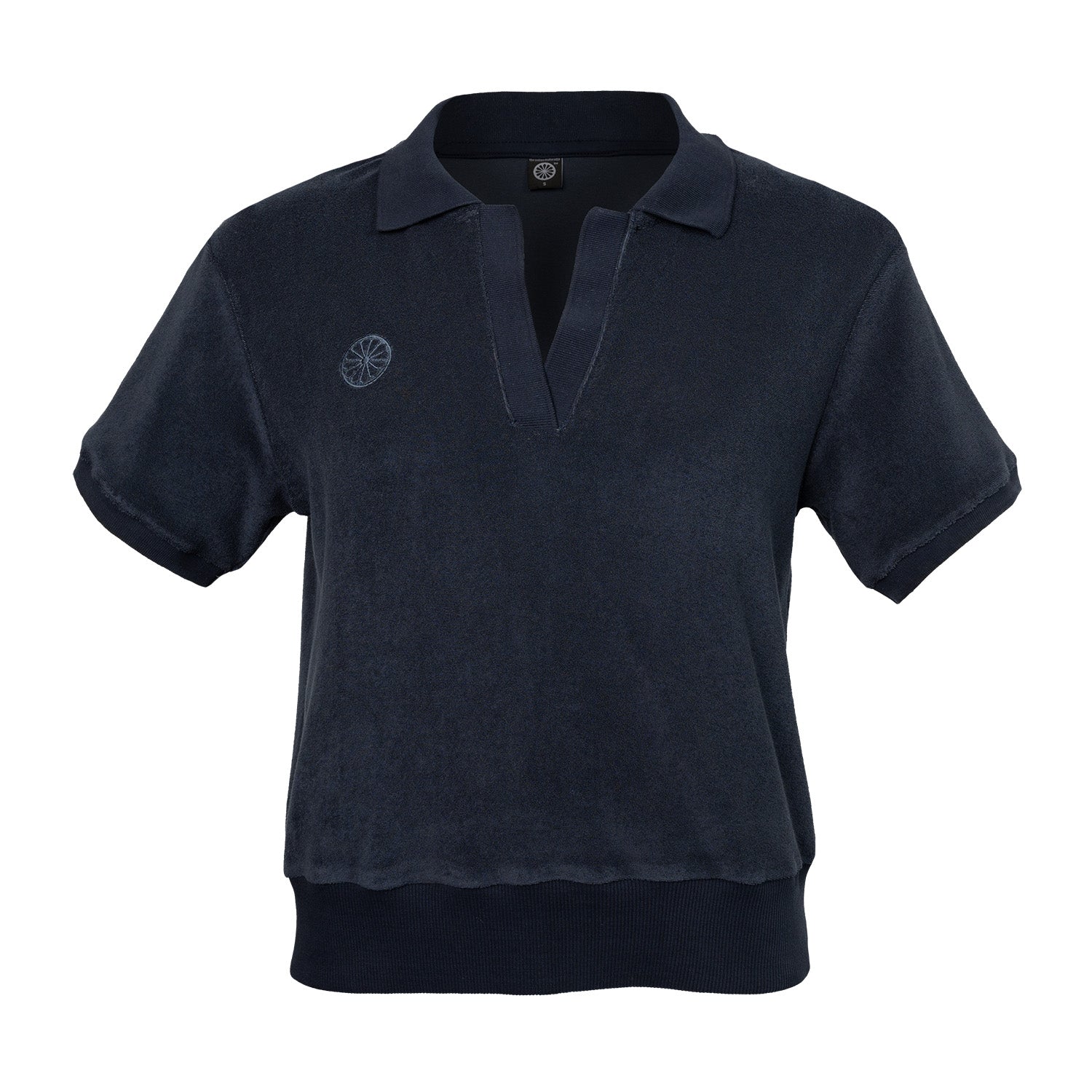 Women terry polo