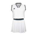Women pique 2 piece dress