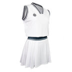 Women pique 2 piece dress