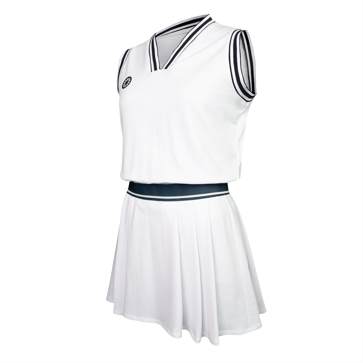Women pique 2 piece dress