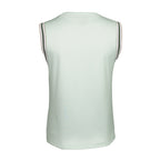 Women sleeveless pique top