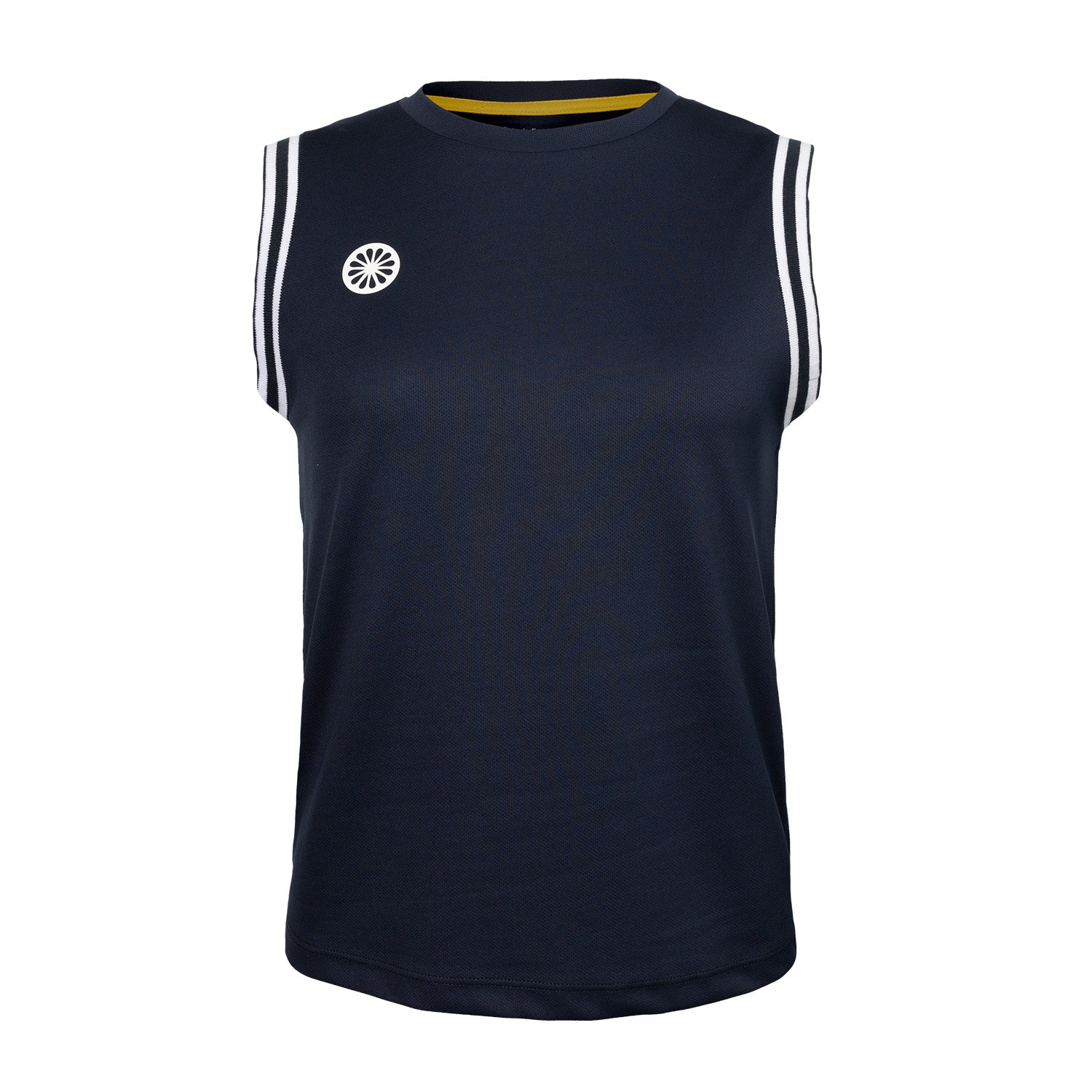 Women sleeveless pique top
