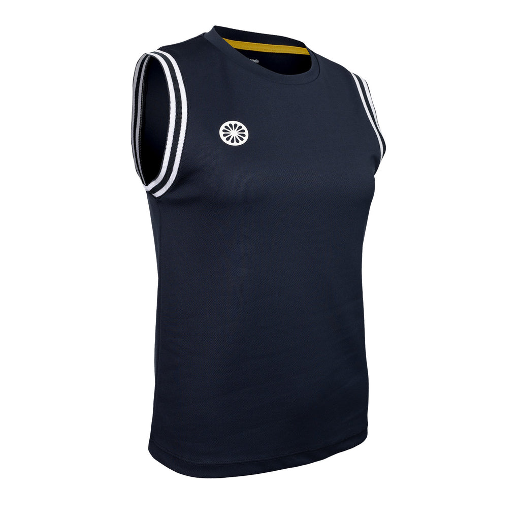 Women sleeveless pique top