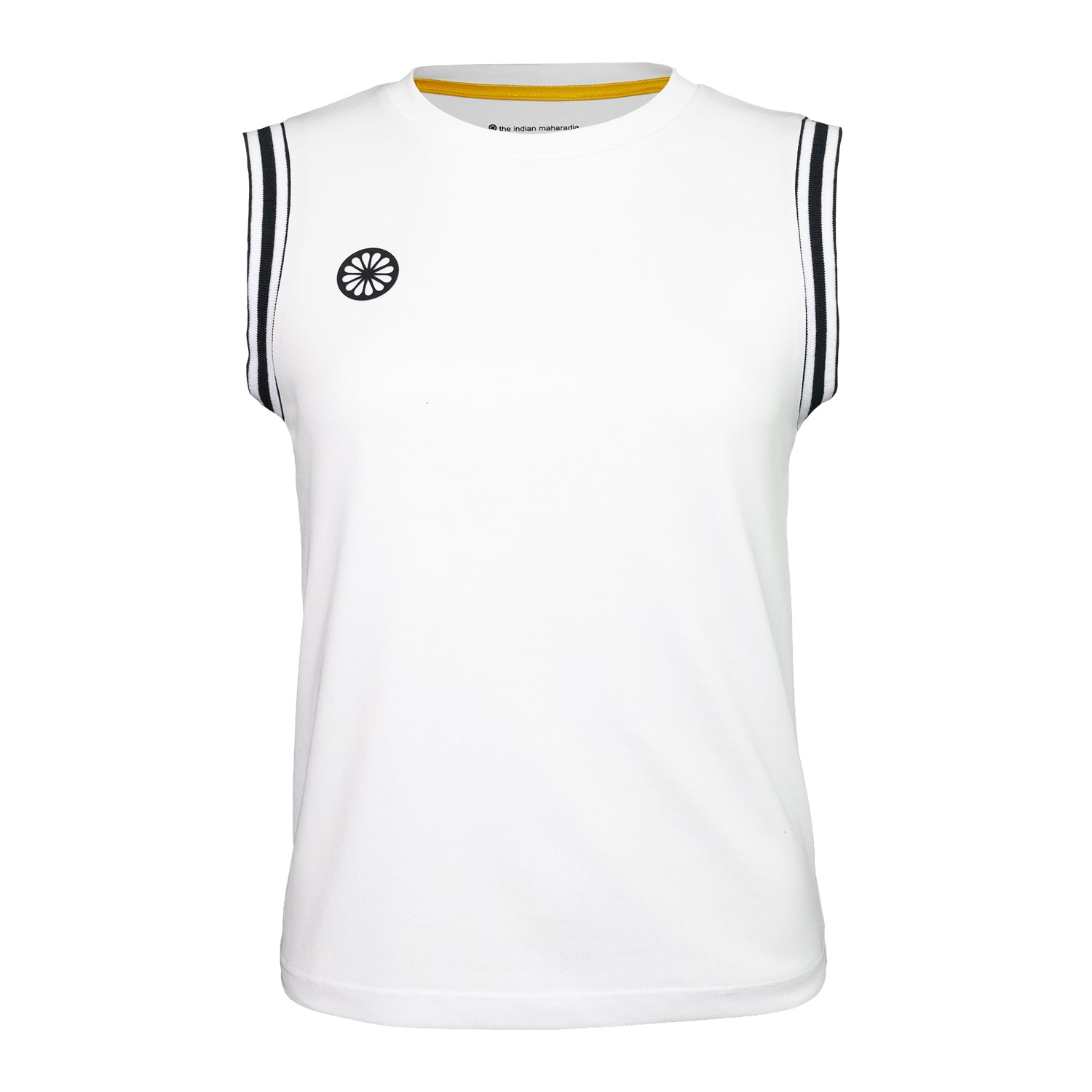 Women sleeveless pique top