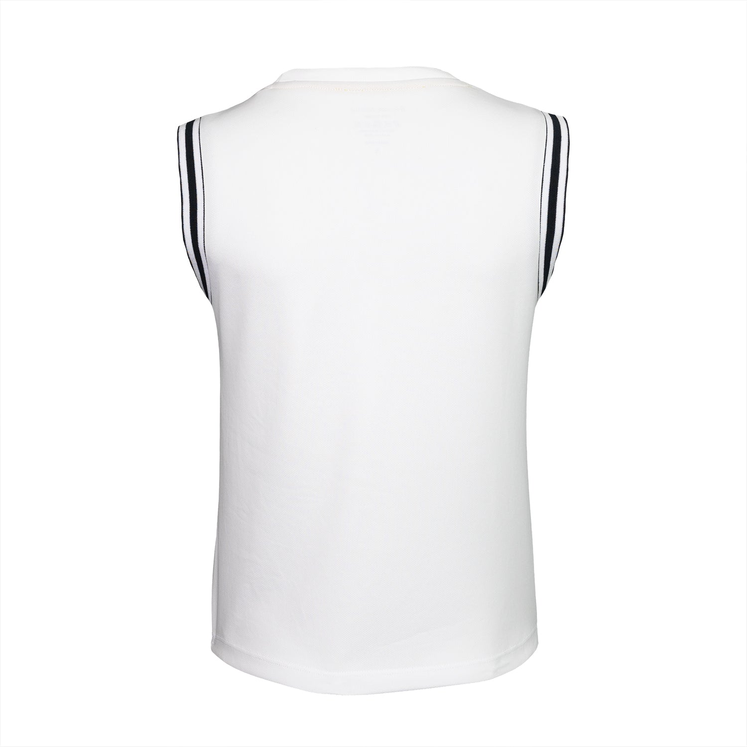 Women sleeveless pique top